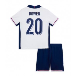 England Jarrod Bowen #20 Hemmaställ Barn EM 2024 Kortärmad (+ Korta byxor)